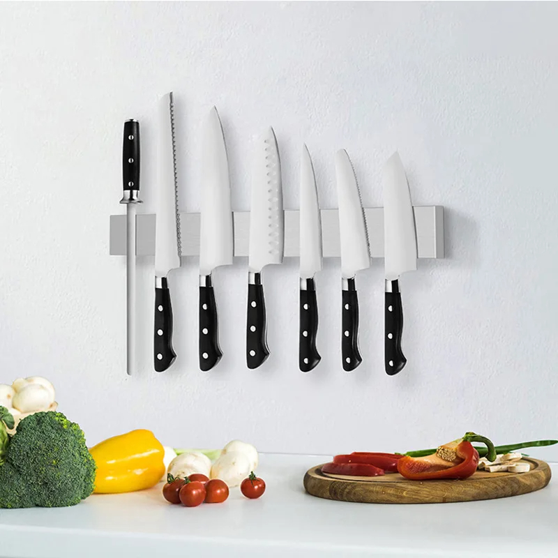 Magnetic Knife Strip - Professional Magnetic Knife Strip Stainless Steel