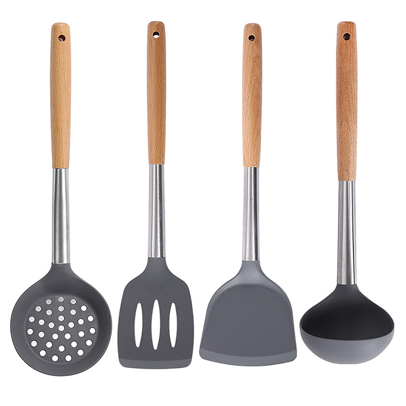 Silicone Spatula Set - Silicone Cooking Utensil Set Heat Resistant