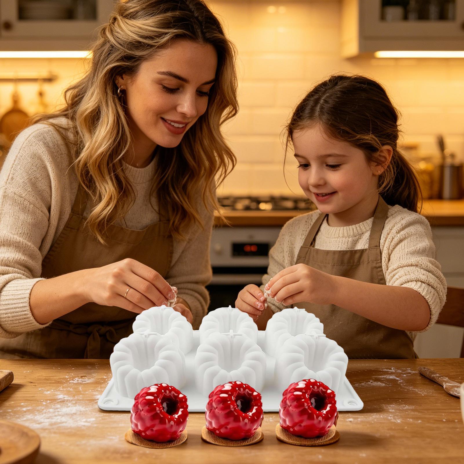 Silicone Baking Mat - Raspberry Silicone Mold 3D Raspberry Shape