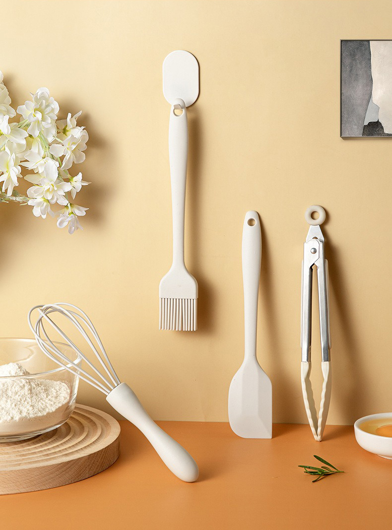 Silicone Spatula Set - 4pcs Food Grade Silicone Baking Set