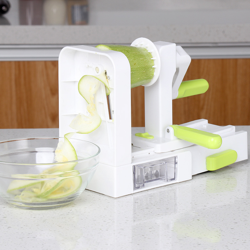 Spiralizer Vegetable Noodle - Gấp Gọn Spiralizer Dụng Cụ Thái