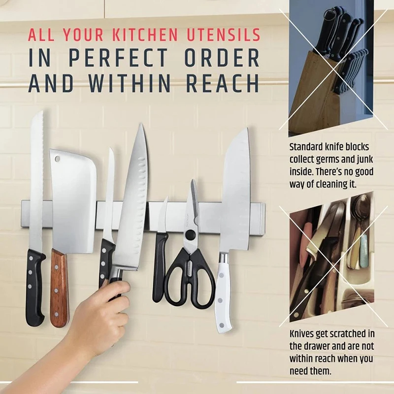 Professional Magnetic Knife St - đánh giá và giá Magnetic Knife Strip
