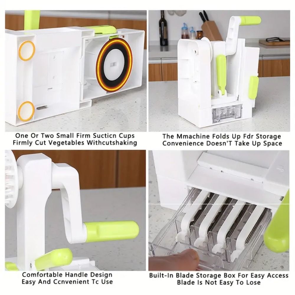 4 Blades Vegetable Spiralizer  - đánh giá và giá Spiralizer Vegetable Noodle