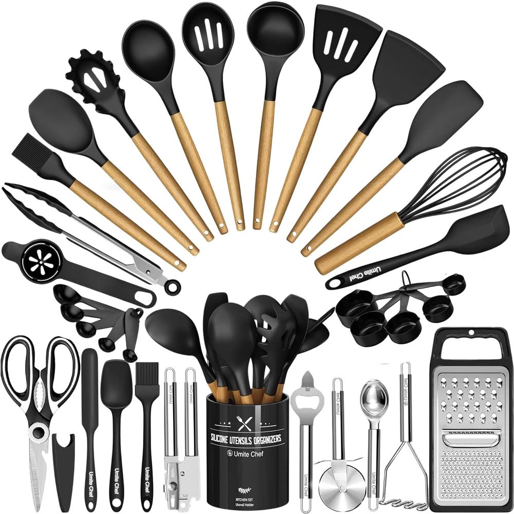 Kitchen Utensils Set - 34PCS S - đánh giá và giá Kitchen Utensil Holder