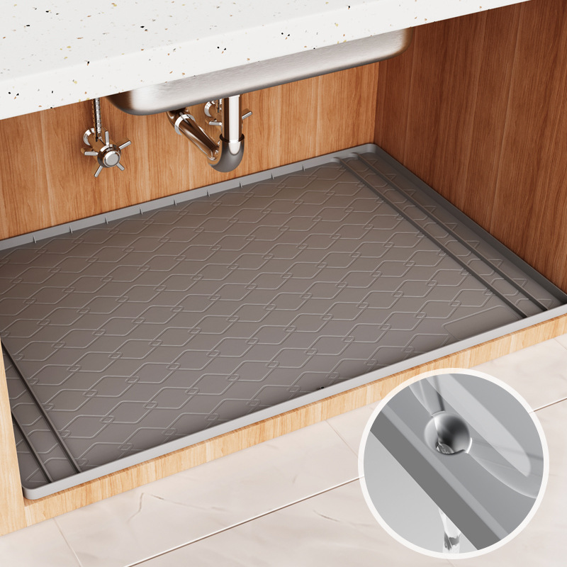 Silicone Under Sink Mat Kitche - đánh giá và giá Kitchen Gadgets Cabinet