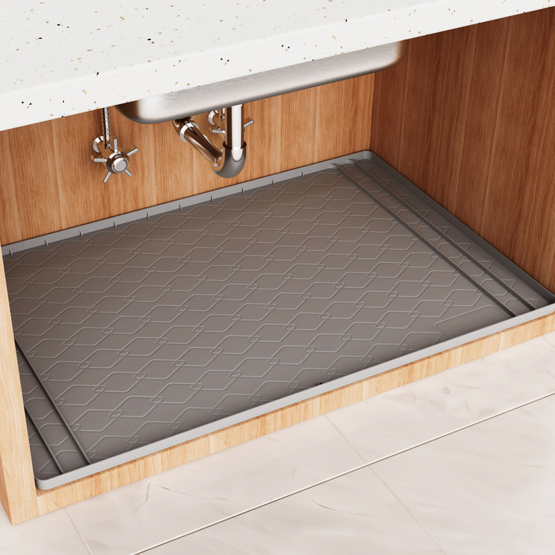 Silicone Under Sink Mat Kitche - đánh giá và giá Kitchen Gadgets Cabinet