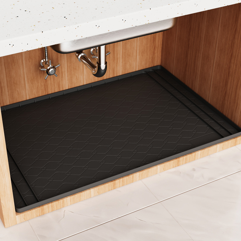 Silicone Under Sink Mat Kitche - đánh giá và giá Kitchen Gadgets Cabinet