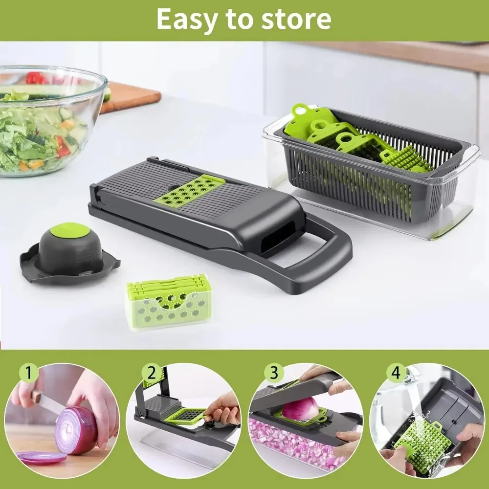 Multifunctional Vegetable Chop - đánh giá và giá Kitchen Gadgets Luxury