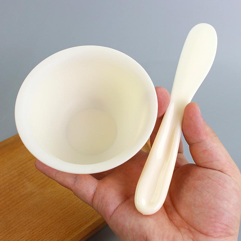 New Silicone Face Mask Bowl Ma - đánh giá và giá Silicone Spatula Set