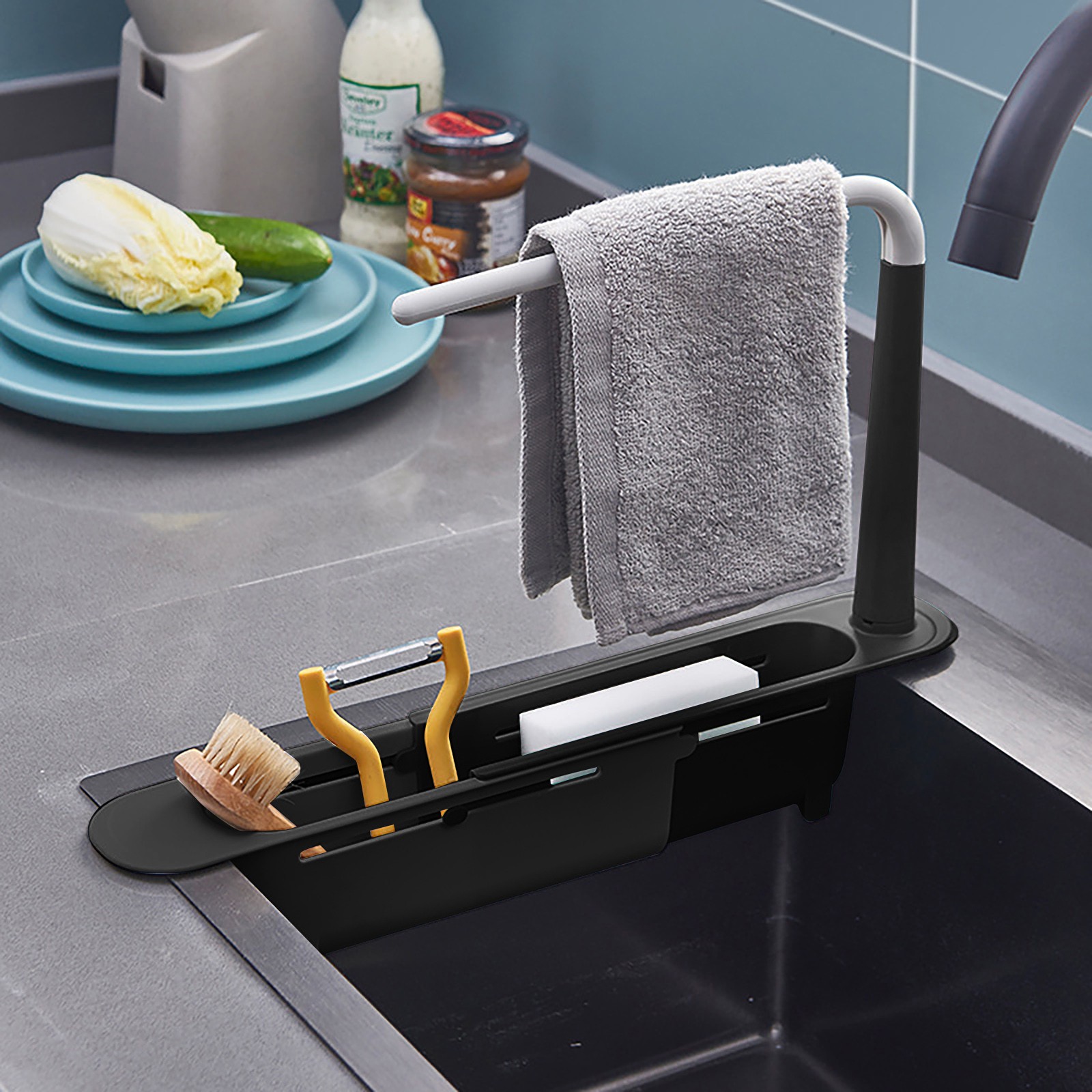 elescopic Sink Shelf Drainer R - đánh giá và giá Kitchen Gadgets Everyone Needs