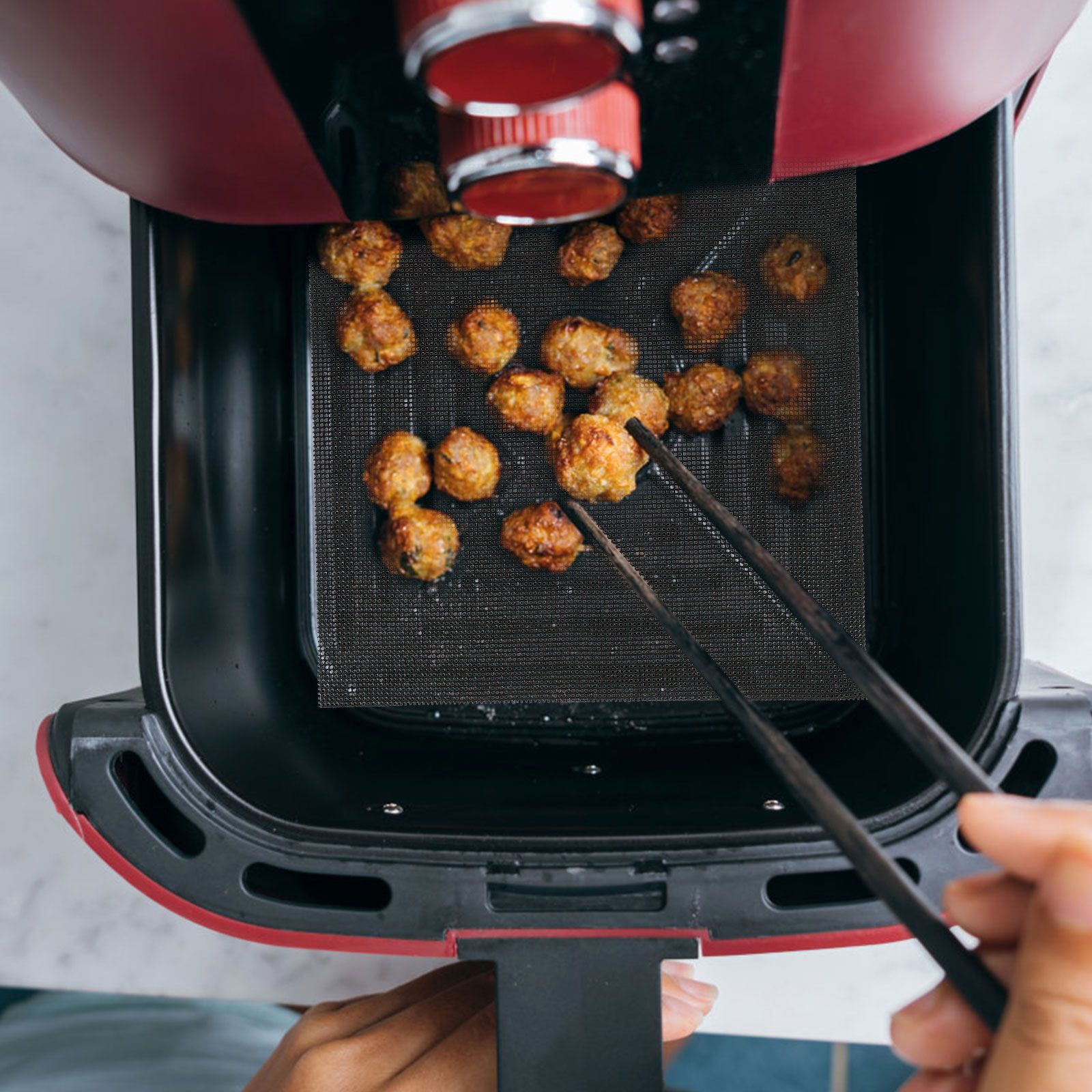 4Pcs Air Fryer Inner Liners Pr - đánh giá và giá Silicone Baking Mat