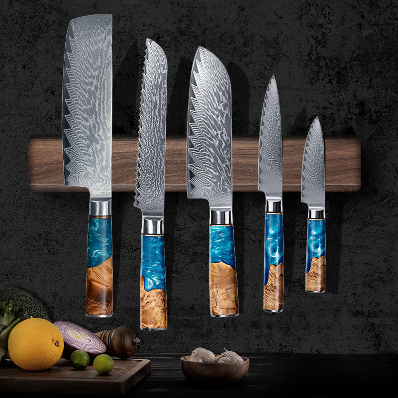 Walnut Wood Strong Magnetic Kn - đánh giá và giá Magnetic Knife Strip