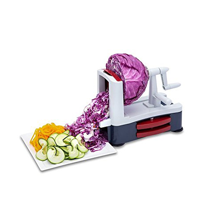 Vegetable Spiral Three Blade S - đánh giá và giá Spiralizer Vegetable Noodle
