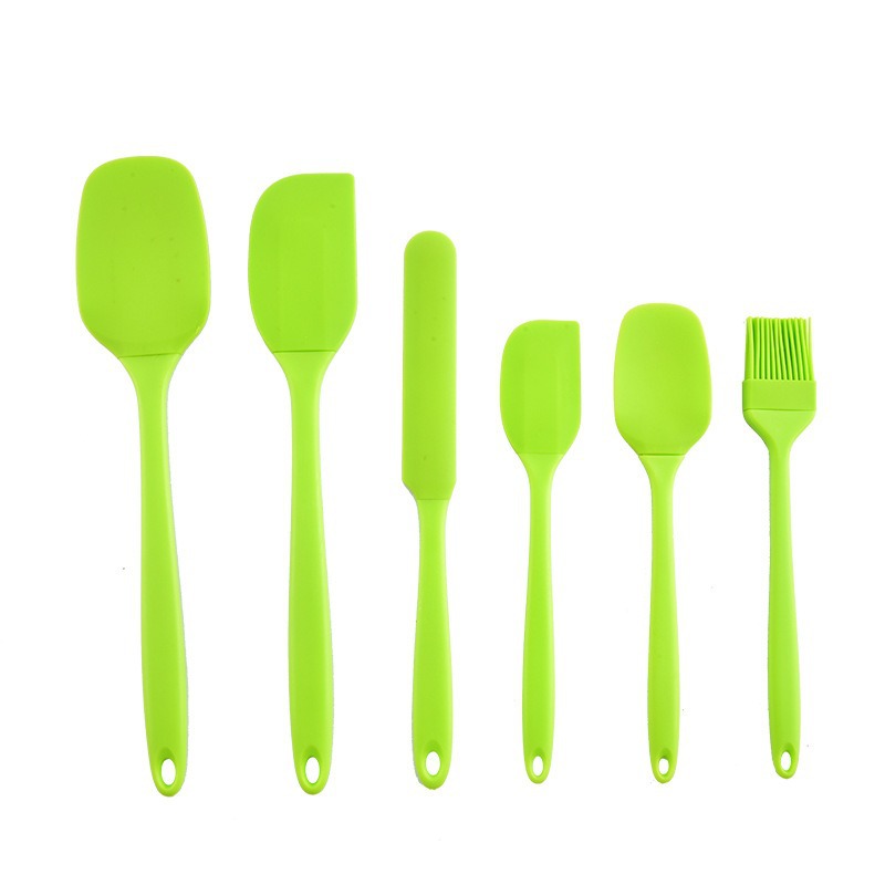 Silicone Kitchenware 6-Piece S - đánh giá và giá Silicone Spatula Set