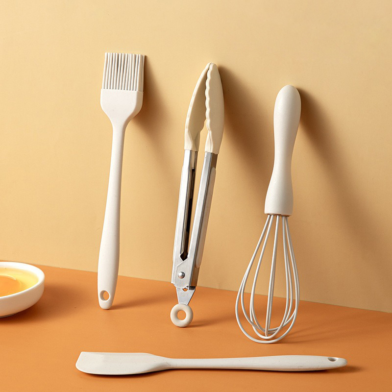 4pcs Food Grade Silicone Bakin - đánh giá và giá Silicone Spatula Set