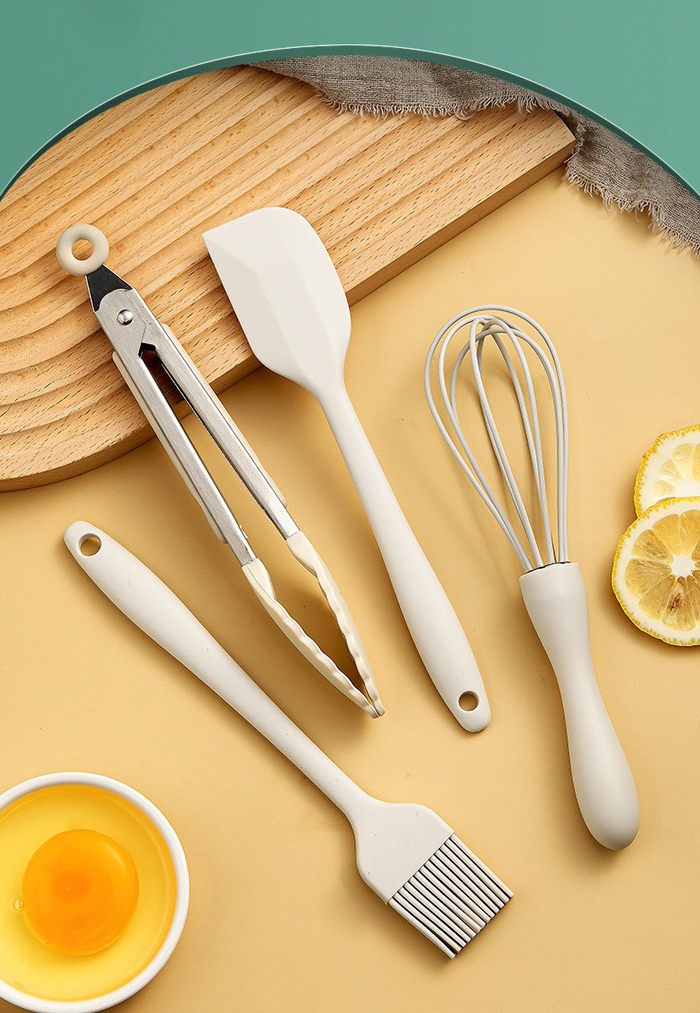 4pcs Food Grade Silicone Bakin - đánh giá và giá Silicone Spatula Set