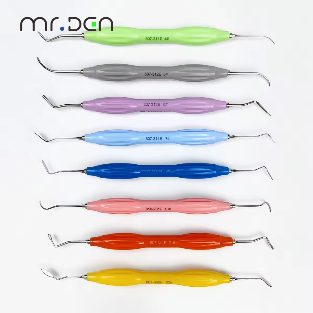 MR DEN Dental Resin Filler Set - đánh giá và giá Silicone Spatula Set