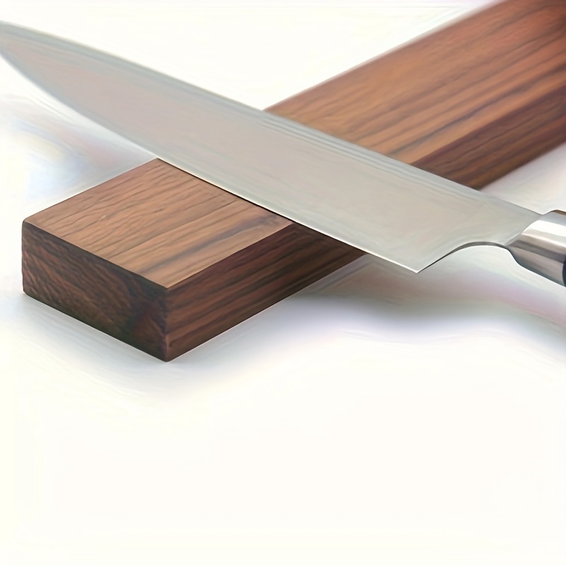 1pc, 16inch Walnut Magnetic Kn - đánh giá và giá Magnetic Knife Strip