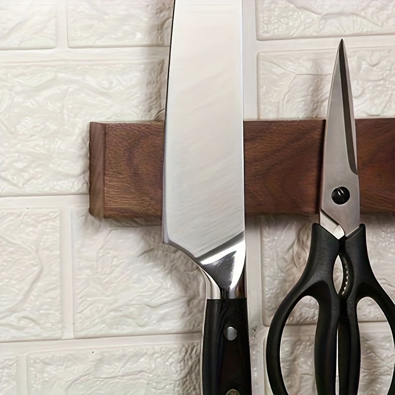 1pc, 16inch Walnut Magnetic Kn - đánh giá và giá Magnetic Knife Strip