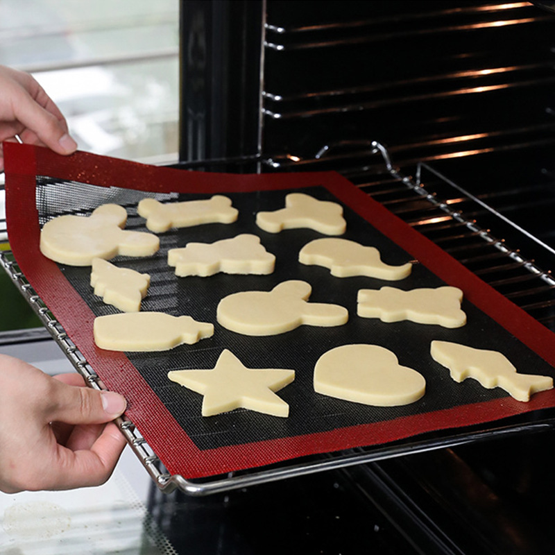 Perforated Silicone Baking Mat - đánh giá và giá Silicone Baking Mat