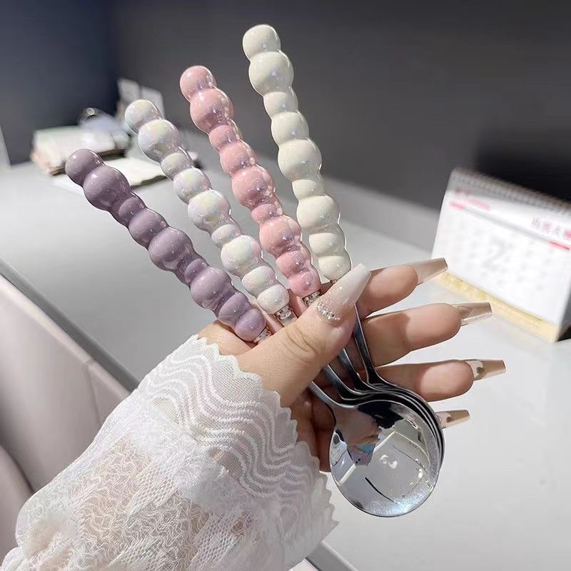 Pearl Handle Spoon Stainless S - đánh giá và giá Kitchen Gadgets Everyone Needs