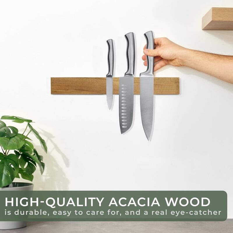 Magnetic Knife Holder for Wall - đánh giá và giá Magnetic Knife Strip