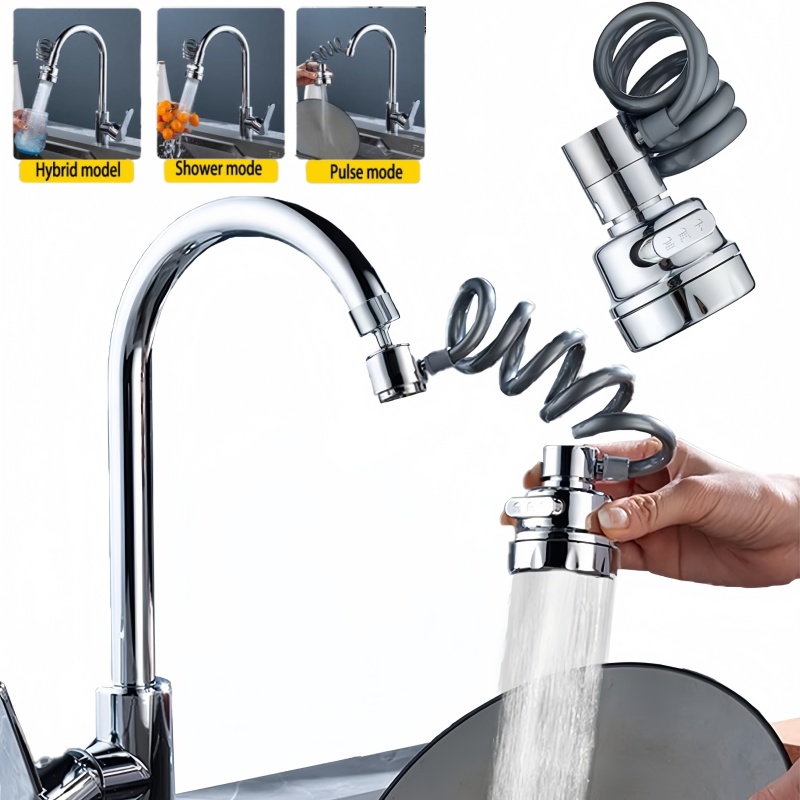 New 3 Modes Sink Faucet Extens - đánh giá và giá Kitchen Gadgets Everyone Needs