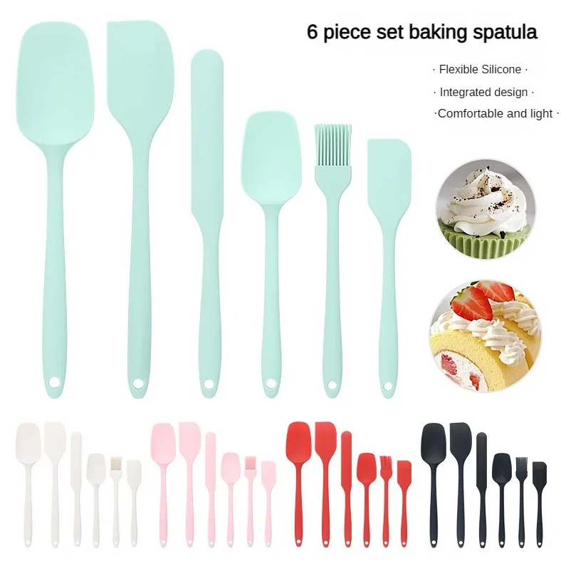 6-piece cute kitchen gadgets s - đánh giá và giá Silicone Spatula Set