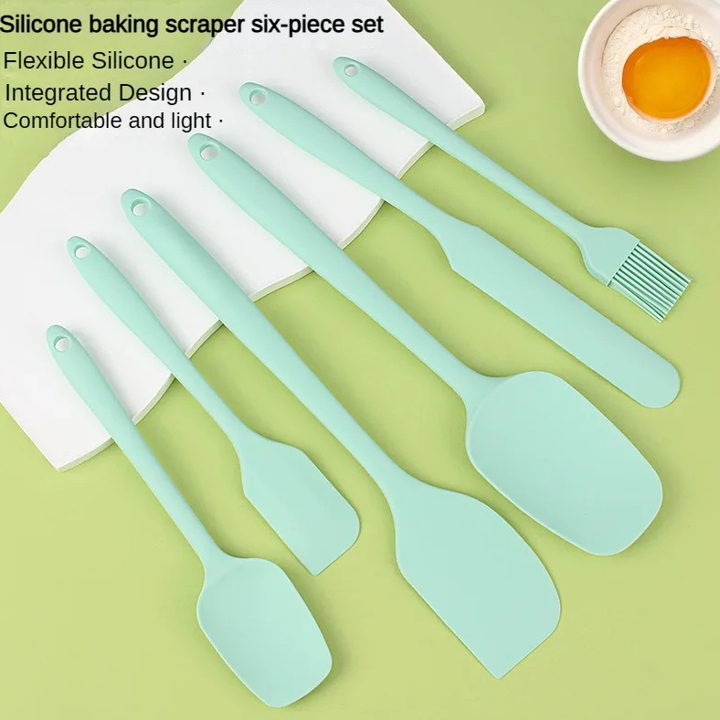6-piece cute kitchen gadgets s - đánh giá và giá Silicone Spatula Set