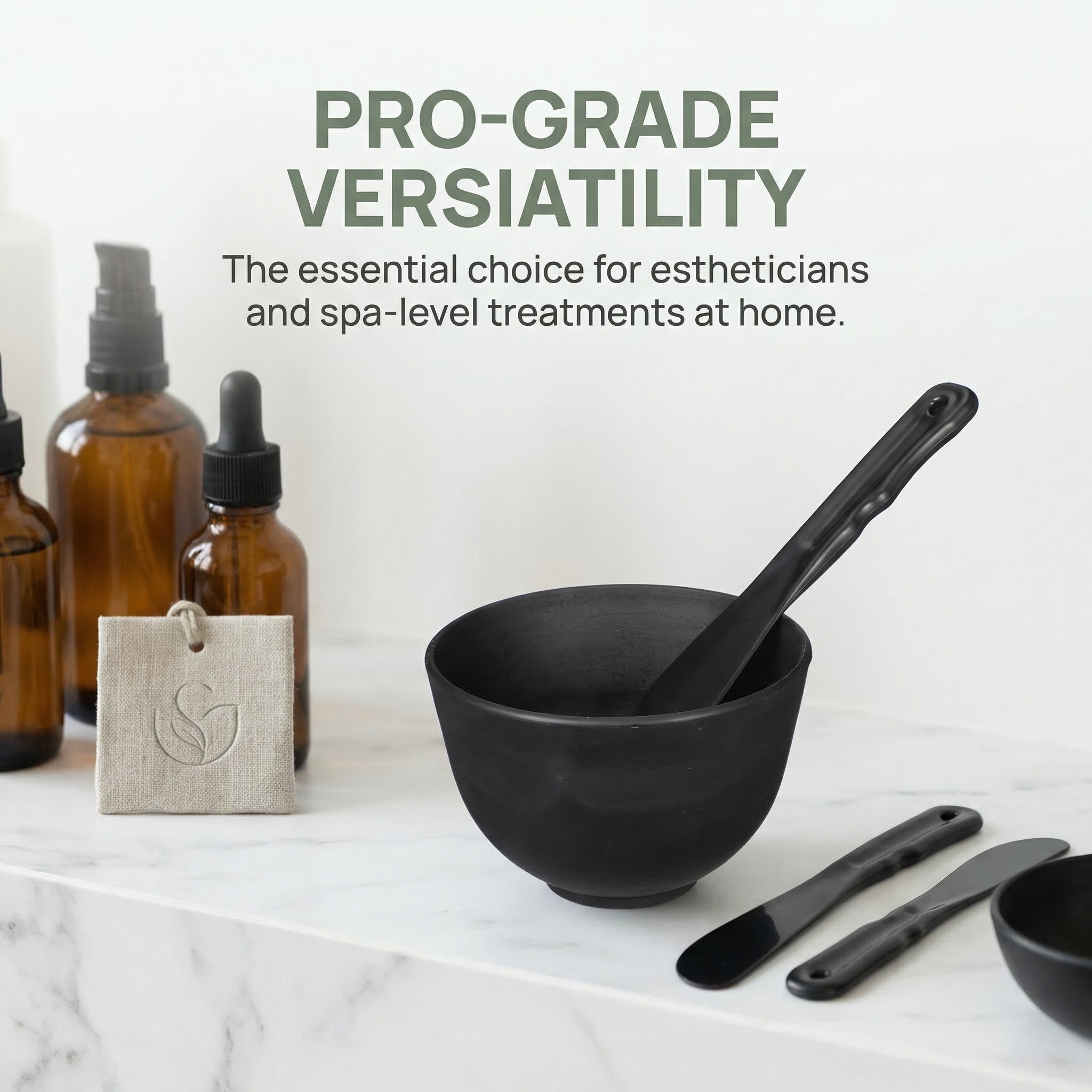 1Set Silicone Facial Mask Bowl - đánh giá và giá Silicone Spatula Set
