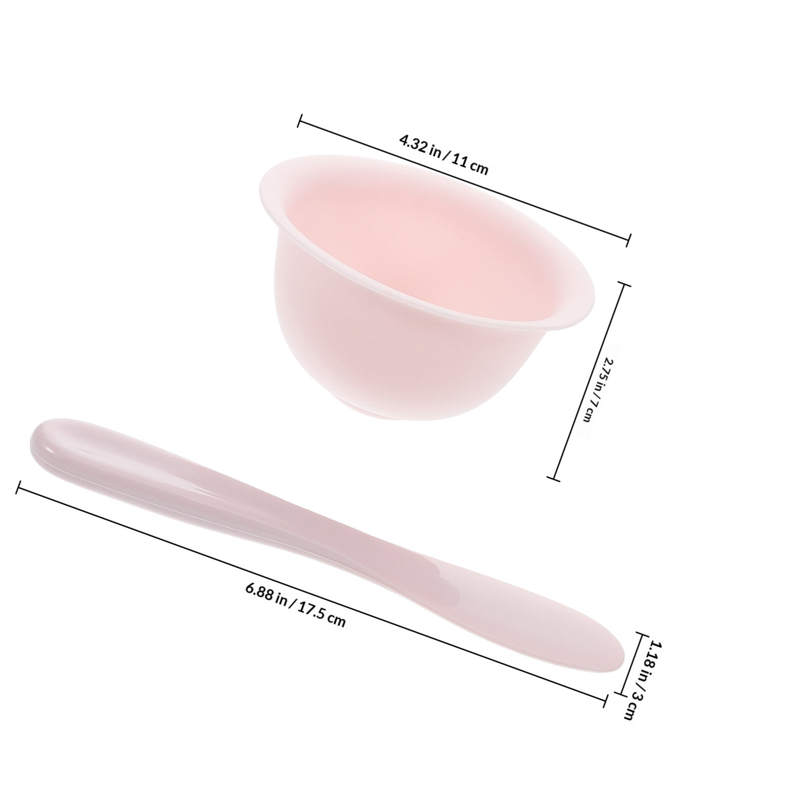 1Set Silicone Face Mask Bowl a - đánh giá và giá Silicone Spatula Set
