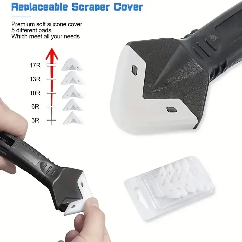 1/2 SET 5-in-1 Metal Head Caul - đánh giá và giá Silicone Spatula Set