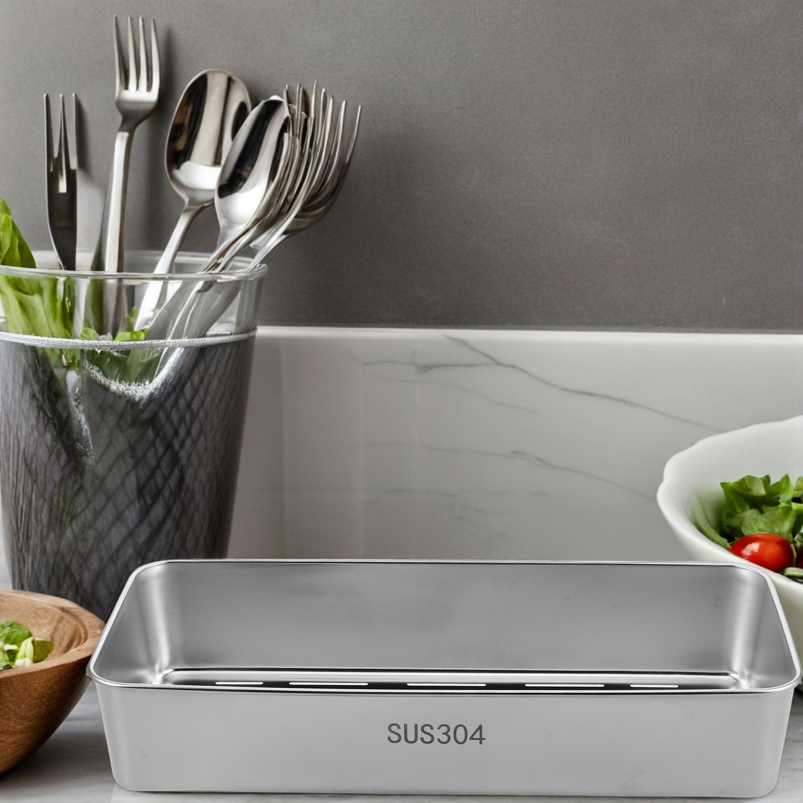 Stainless Steel Chopstick Bask - đánh giá và giá Kitchen Utensil Holder