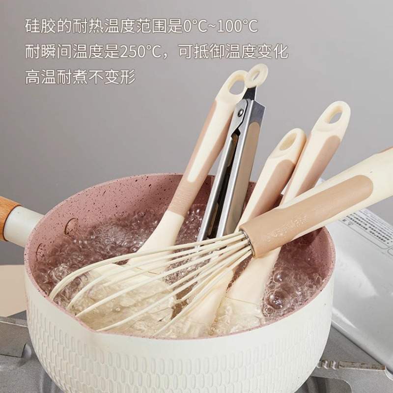 5-Piece Silicone Baking Tool S - đánh giá và giá Silicone Spatula Set