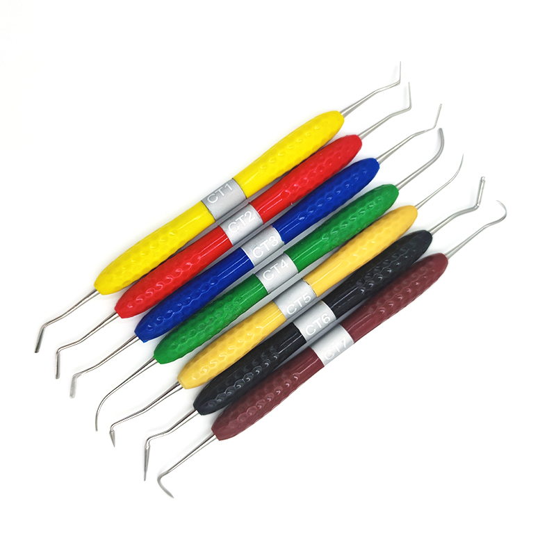 7PCS/SET Dental Resin Filler S - đánh giá và giá Silicone Spatula Set