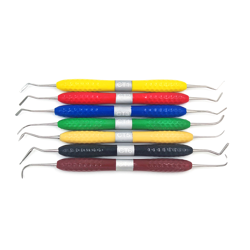 7PCS/SET Dental Resin Filler S - đánh giá và giá Silicone Spatula Set