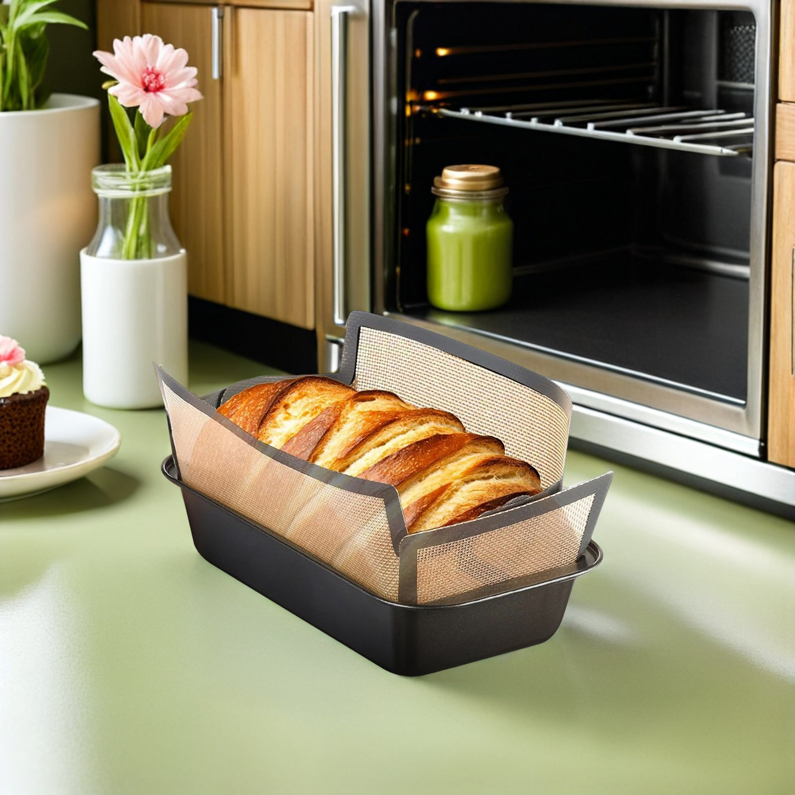 2Pcs Silicone Baking Mats Non- - đánh giá và giá Silicone Baking Mat