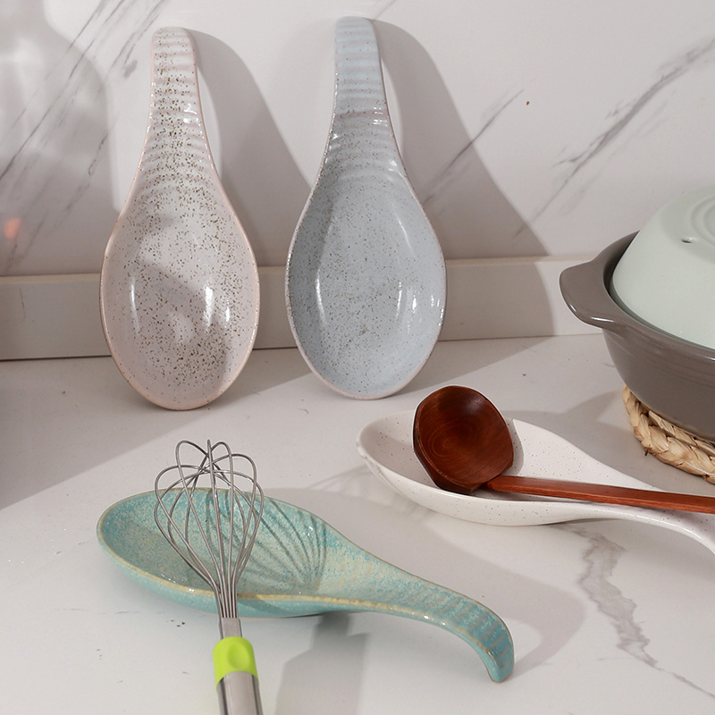 Ceramic Spoon Rest for Stove T - đánh giá và giá Kitchen Utensil Holder