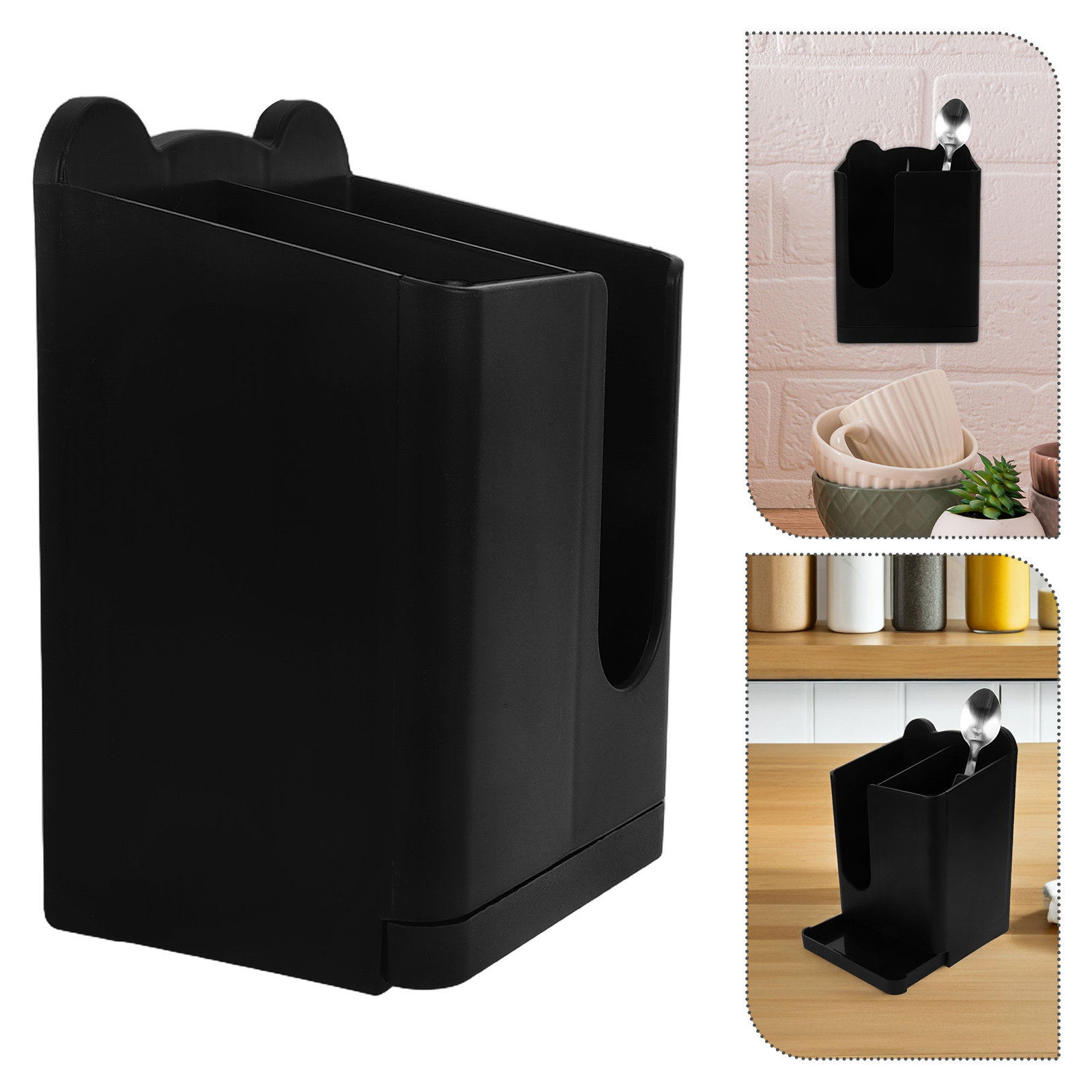 2Pcs Wall Mounted Chopstick Sp - đánh giá và giá Kitchen Utensil Holder